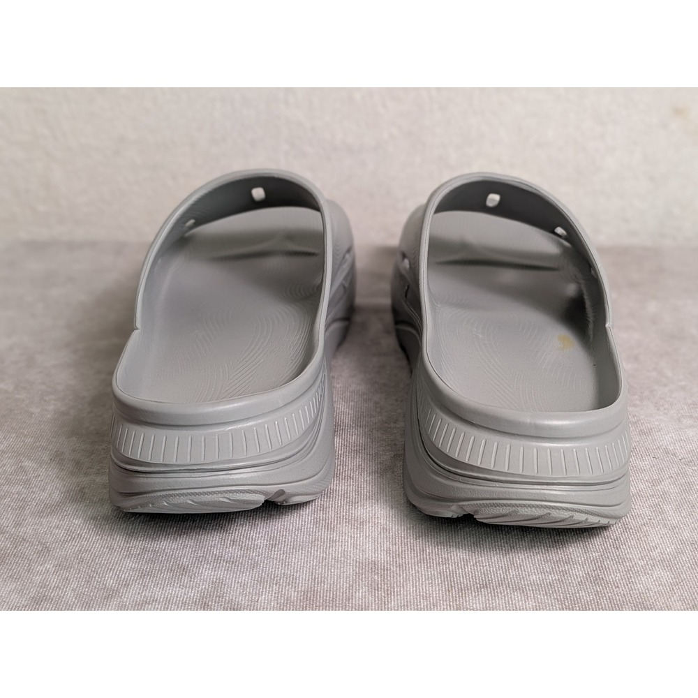 Hoka Ora Recovery Slide 3 Mens 14 Grey Comfort Sandal 1134527 marker stain - Picture 4 of 7